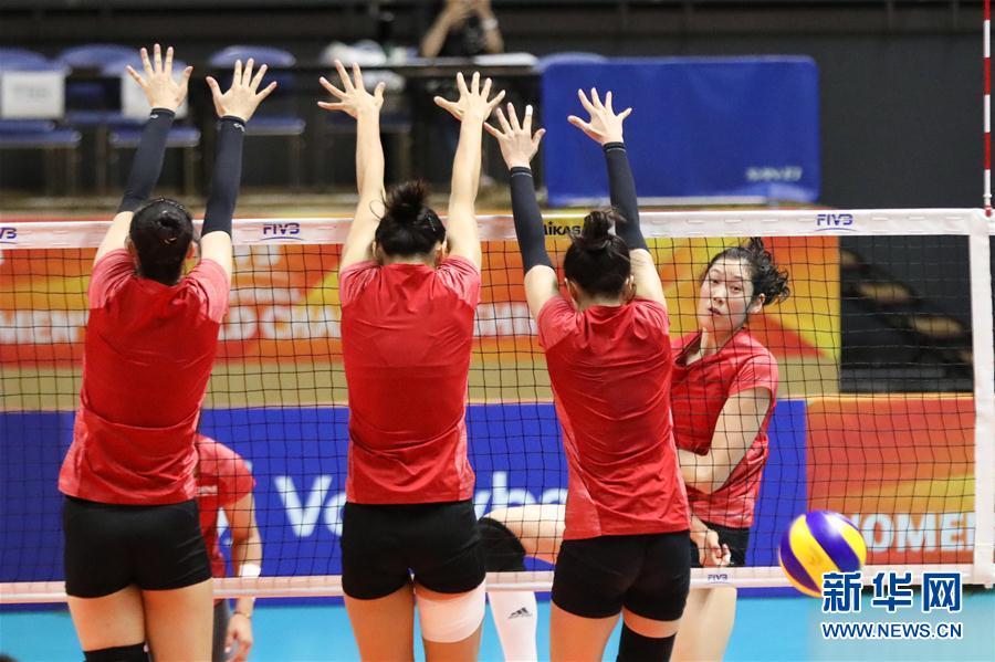 (體育)(3)排球——女排世錦賽:中國(guó)隊(duì)備戰(zhàn)