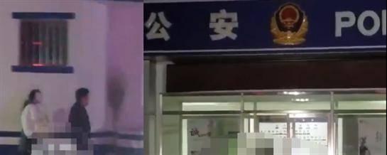 馬蓉和母親現(xiàn)身派出所 早前王寶強(qiáng)曾在此錄口供